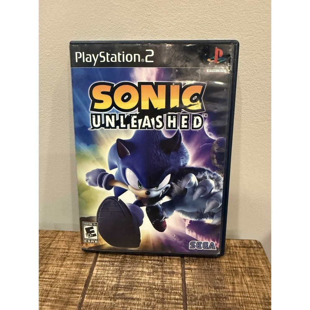 Sonic Unleashed (Sony PlayStation 2 PS2, 2008) Complete w/ Manual